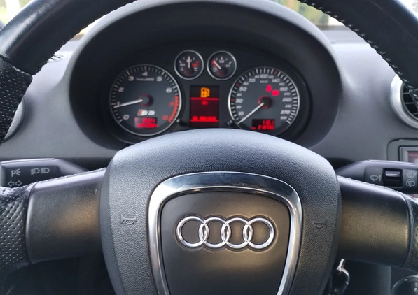 Audi S3 cena 36999 przebieg: 218257, rok produkcji 2007 z Siechnice małe 379